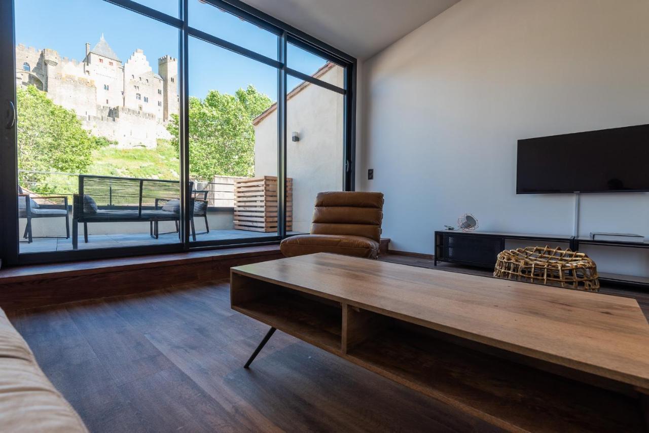 Apartament Le Loft De La Tour Pinte Carcassonne Zewnętrze zdjęcie